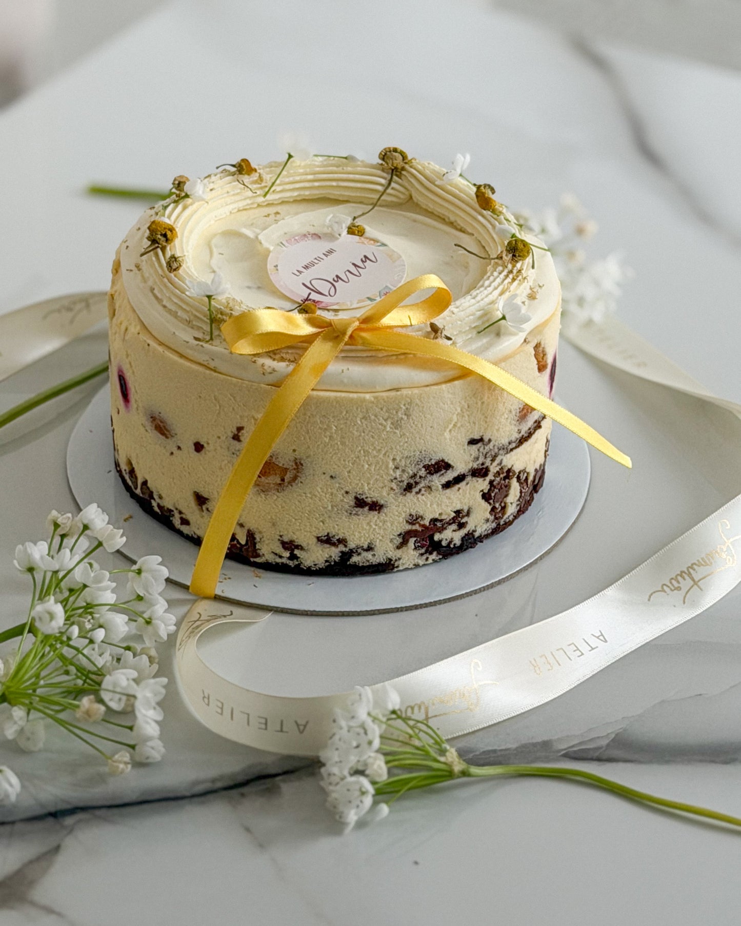 Mini tort Profiterol cu pricomigdale & Amaretto