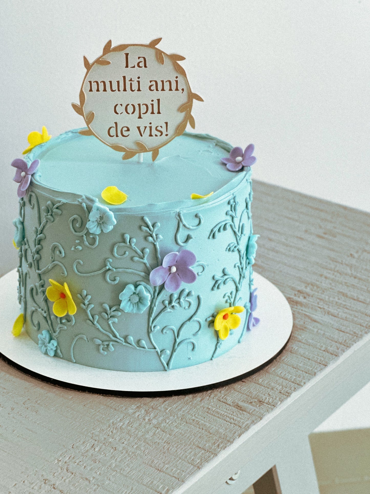 Pastel cu flori