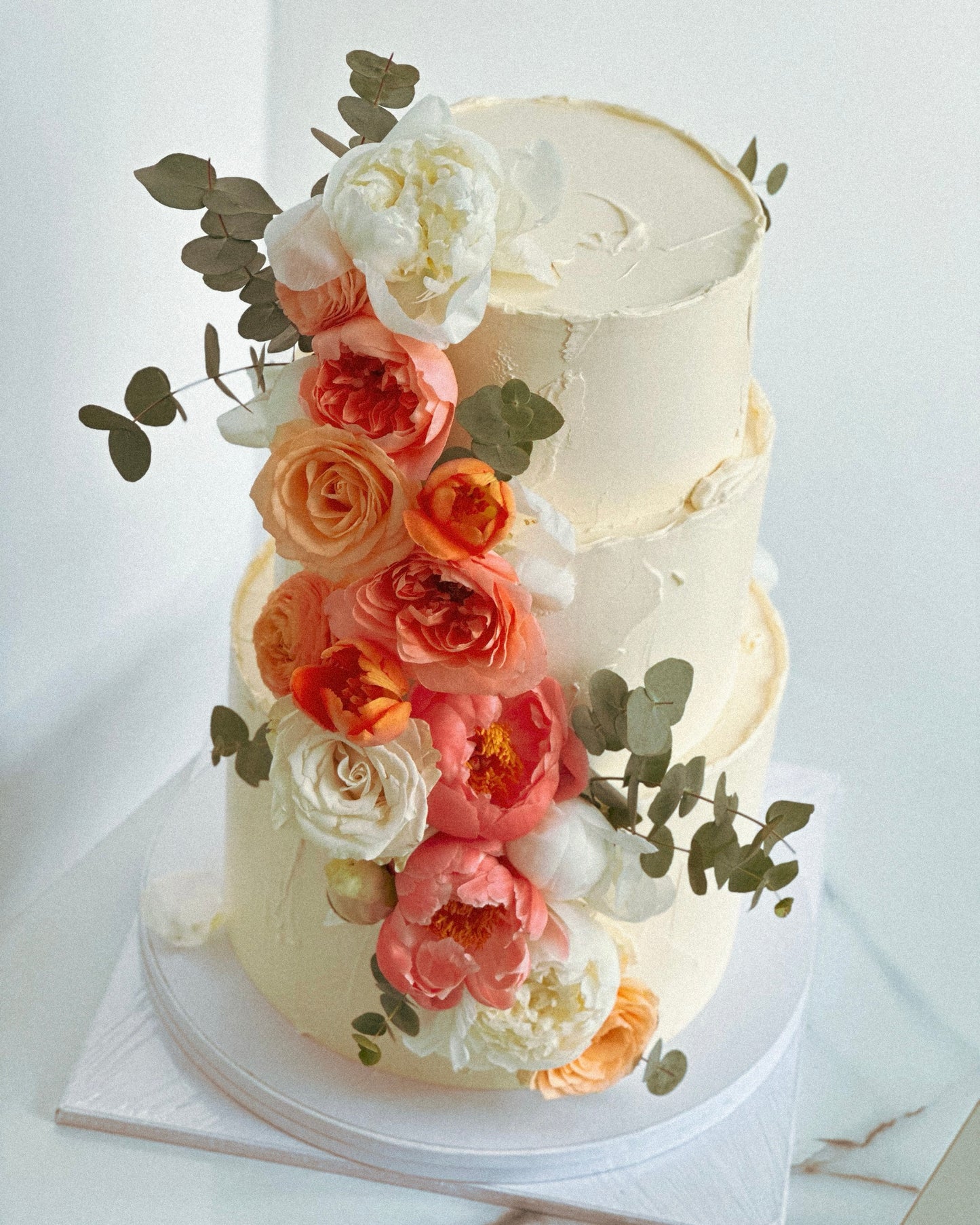 White & Pastel Flowers