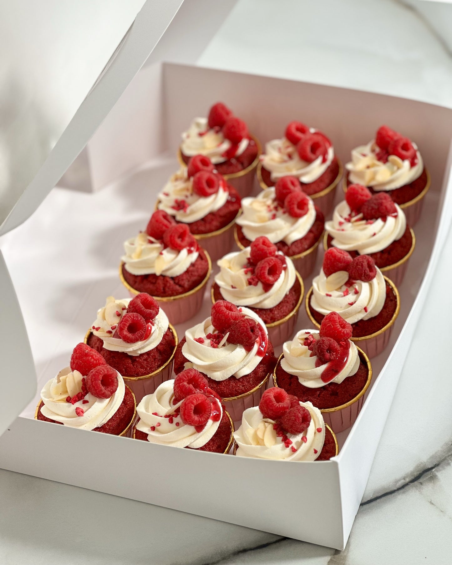 Cutie 15 Red Velvet Cupcakes