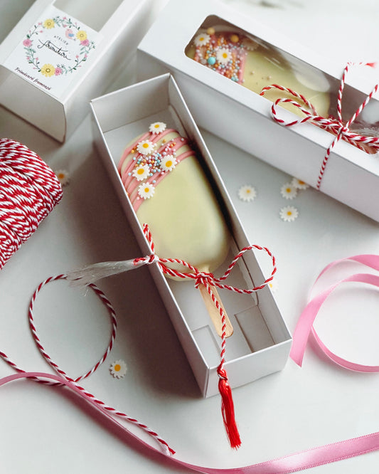 Cakesicle Red Velvet cu zmeură | Ediția de Mărțișor