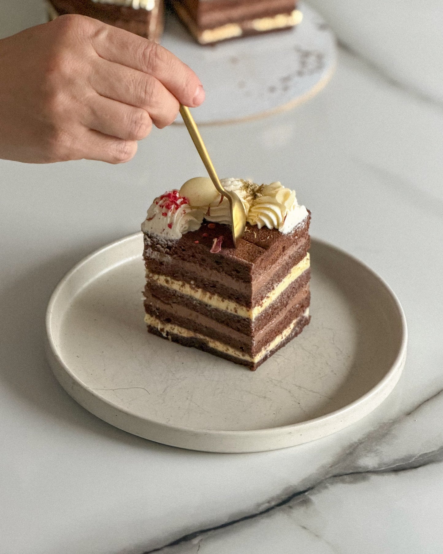 Mini Tort Duo Ciocolată
