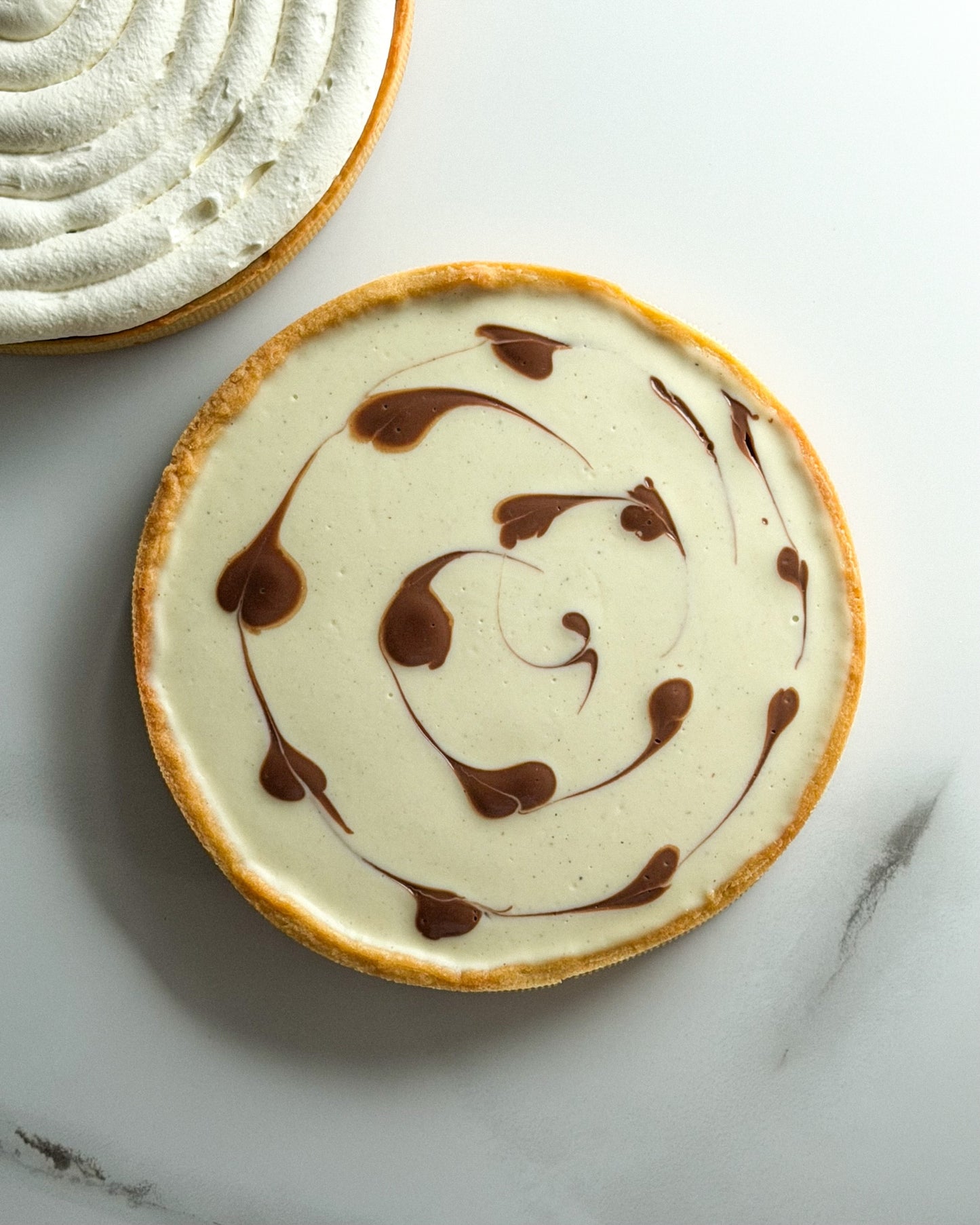 Tartă Panna Cotta Duo — Vanilie și Nutella